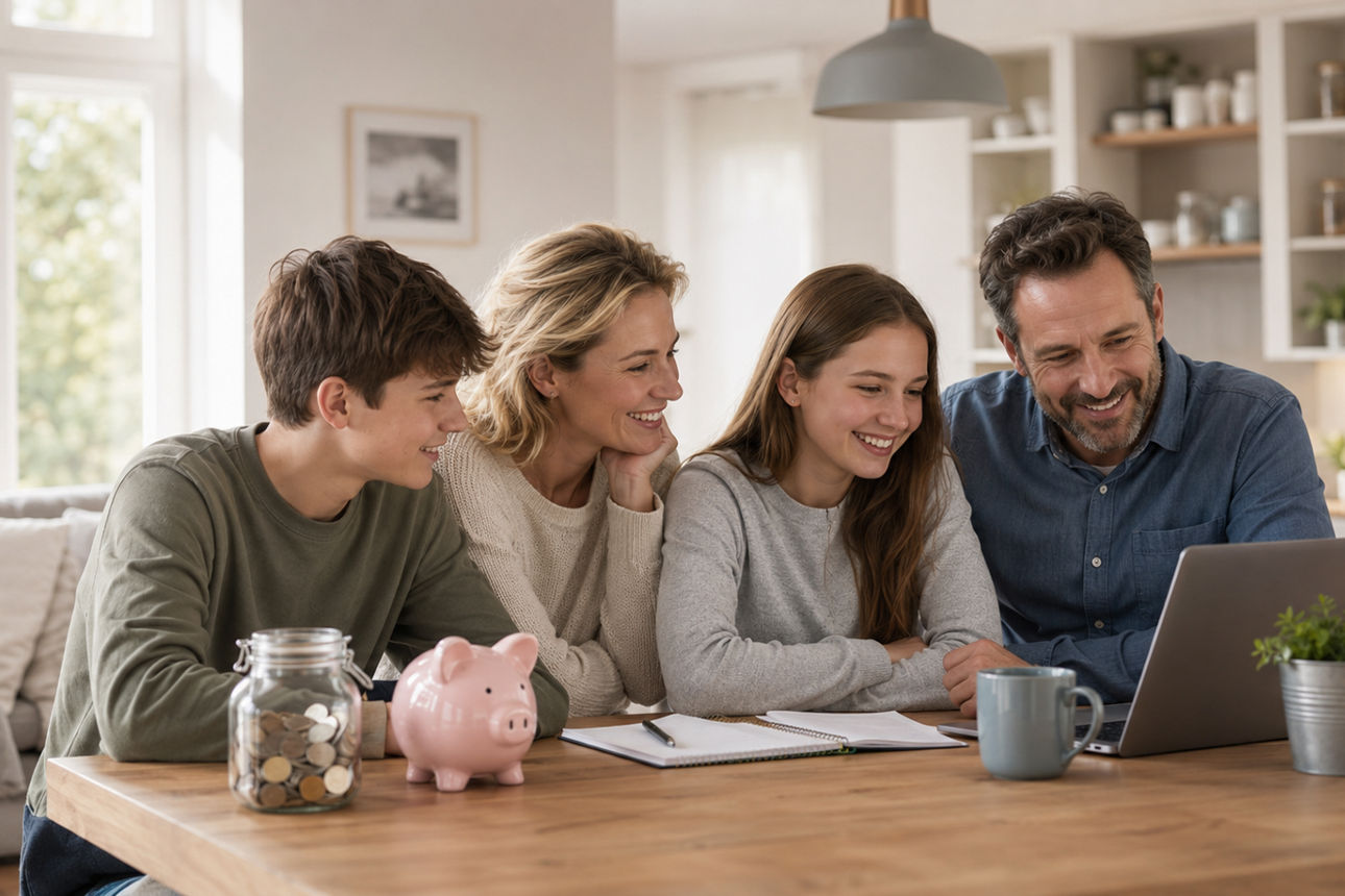 Festgeld sicher anlegen - KI generiertes Bild