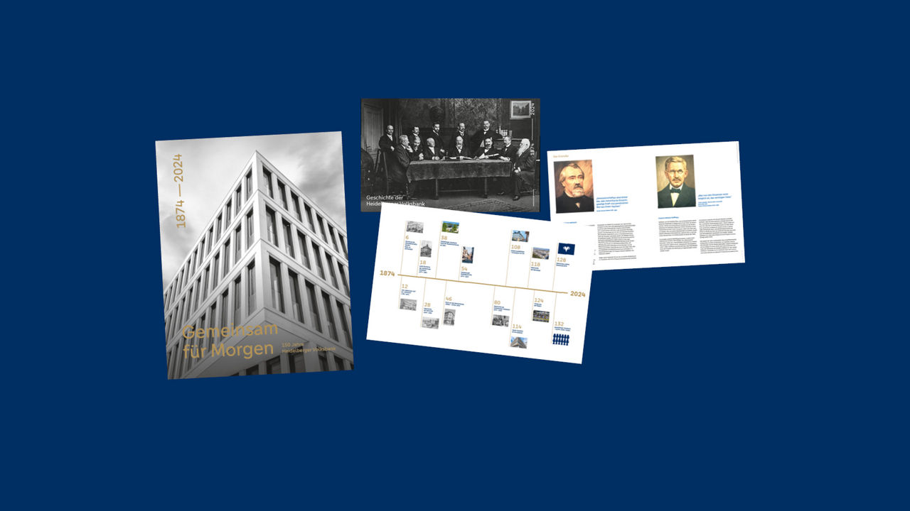 Festschrift GEMEINSAM FÜR MORGEN / 1874-2024