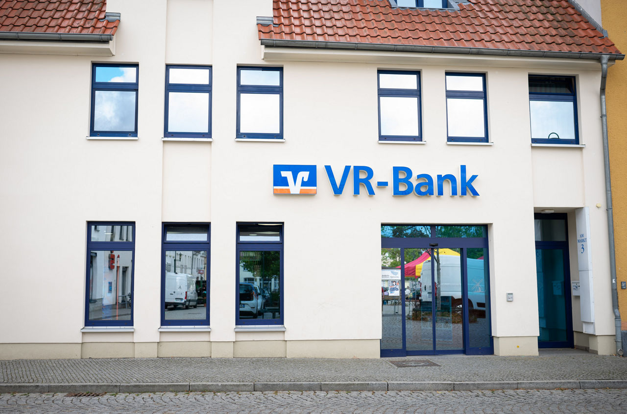 Bild vom Gebäude der Filiale VR-Bank Uckermark-Randow eG Woldegk