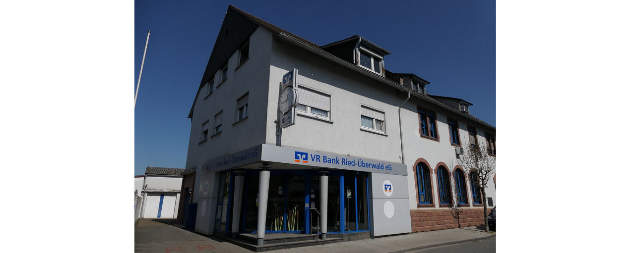 Außenansicht der Filiale Groß-Rohrheim