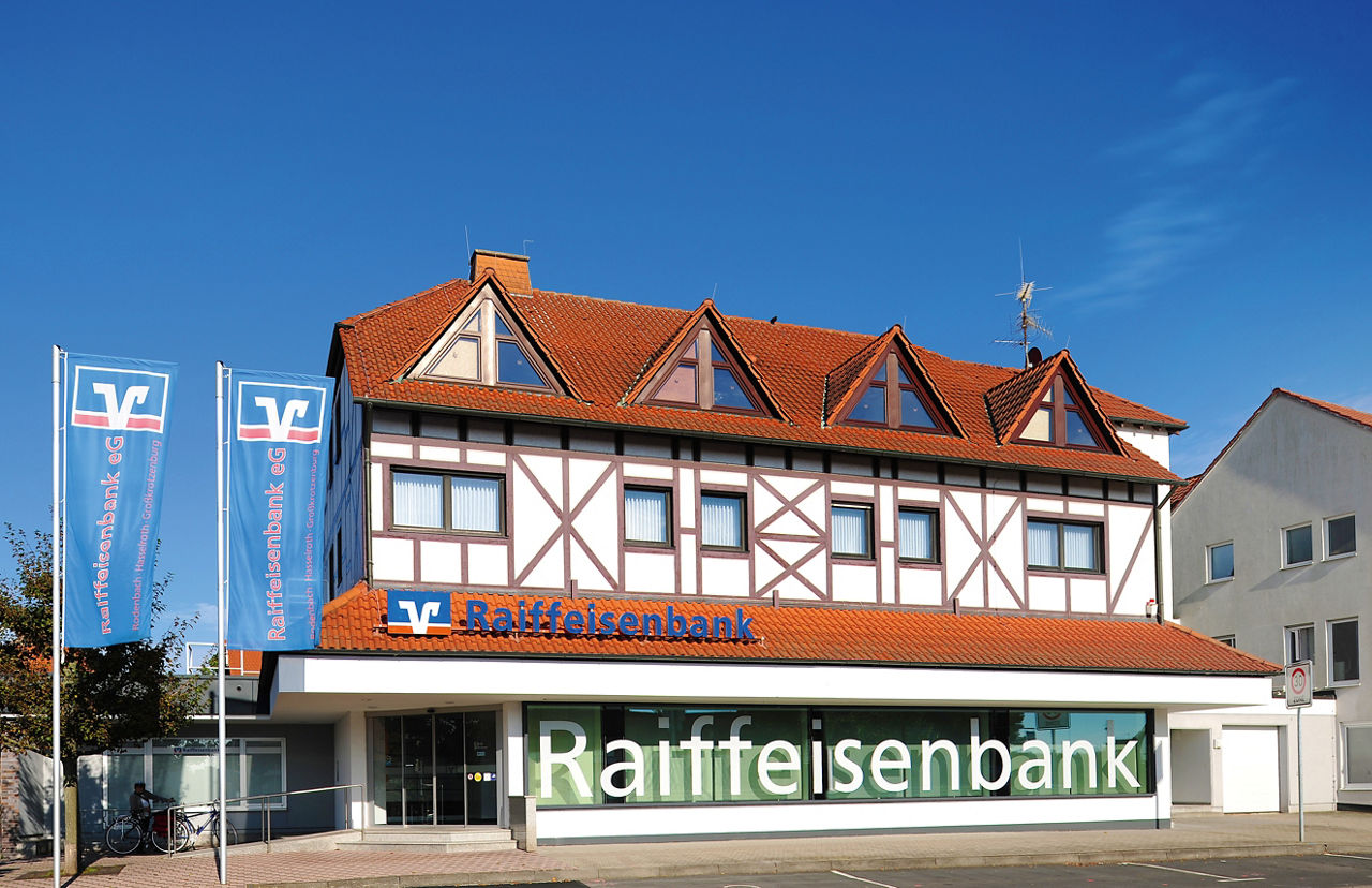 Gebäudeansicht der Geschäftsstelle in Niederrodenbach