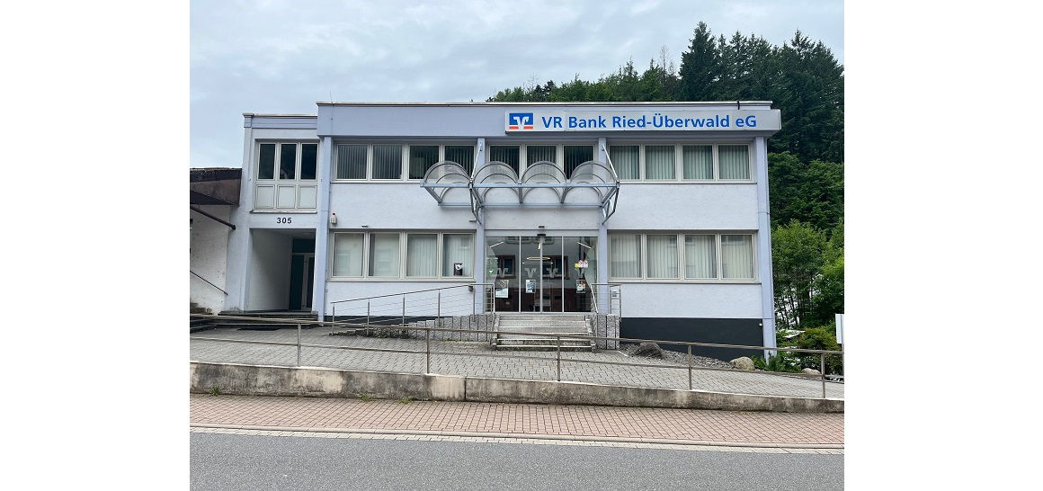 Außenansicht der Filiale Trösel