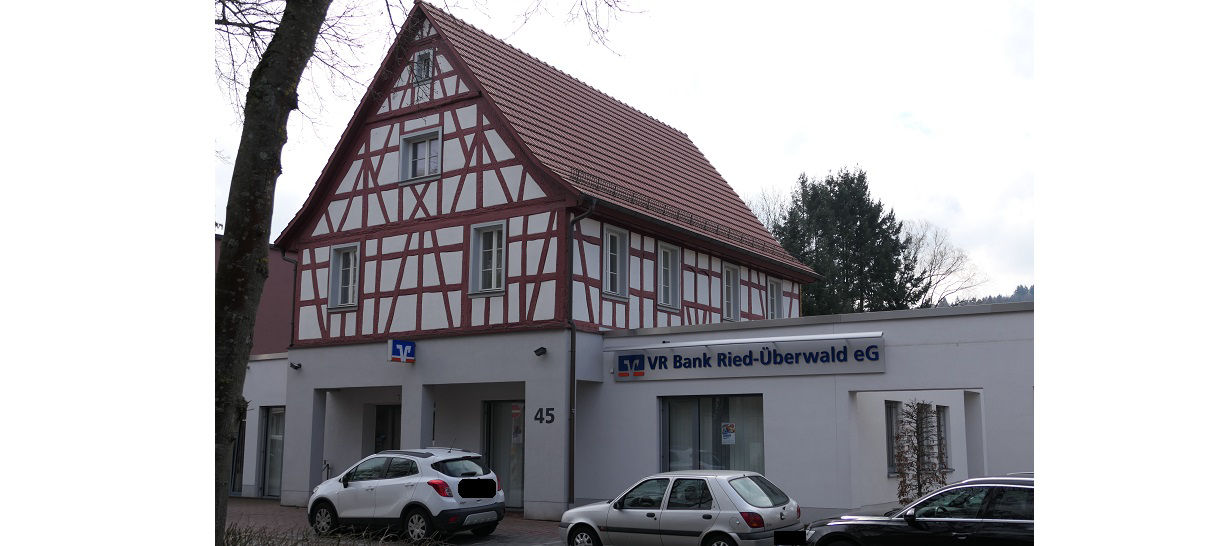 Außenansicht der Filiale Wald-Michelbach