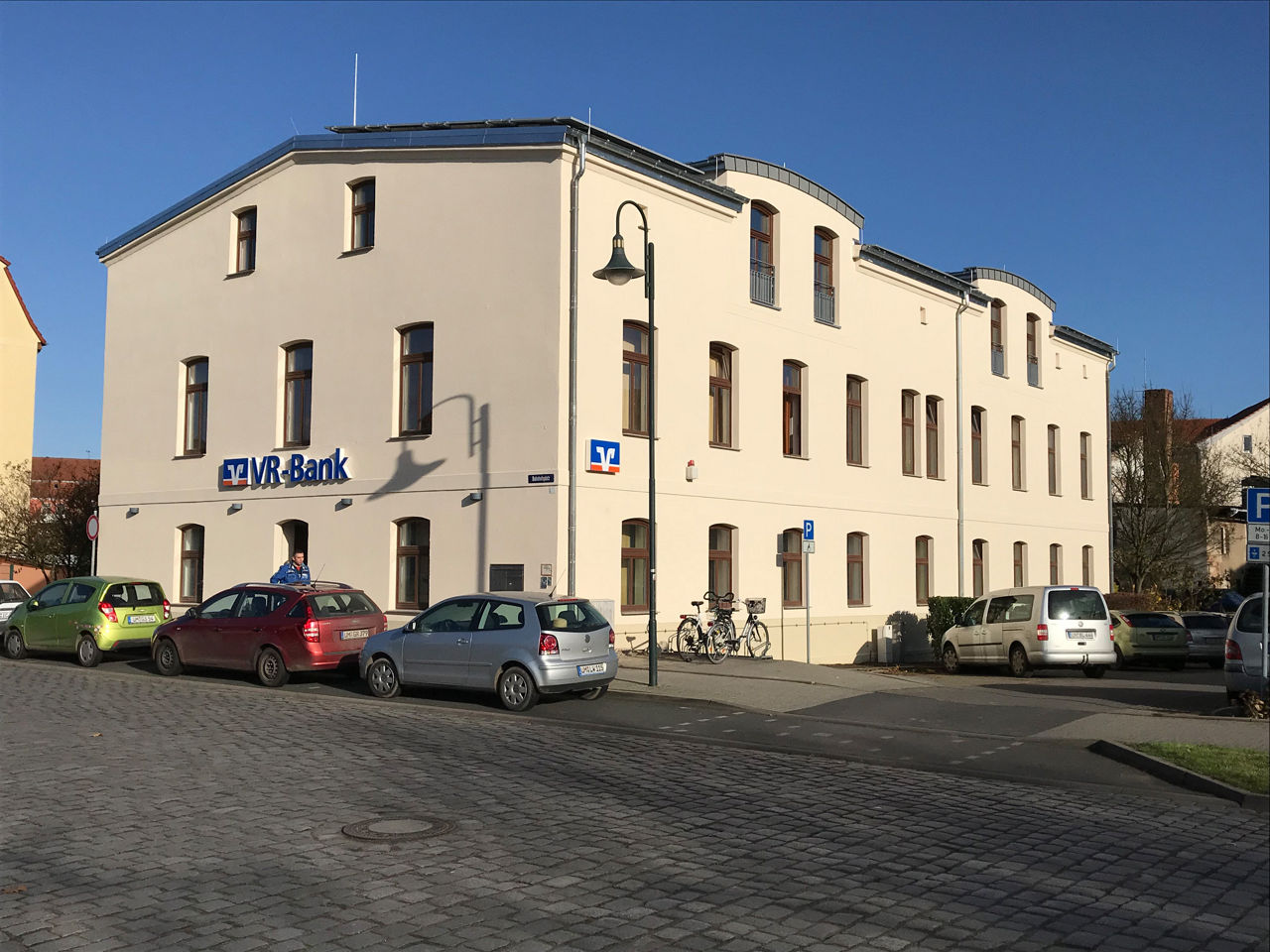 Bild vom Gebäude der Filiale VR-Bank Uckermark-Randow eG Angermünde