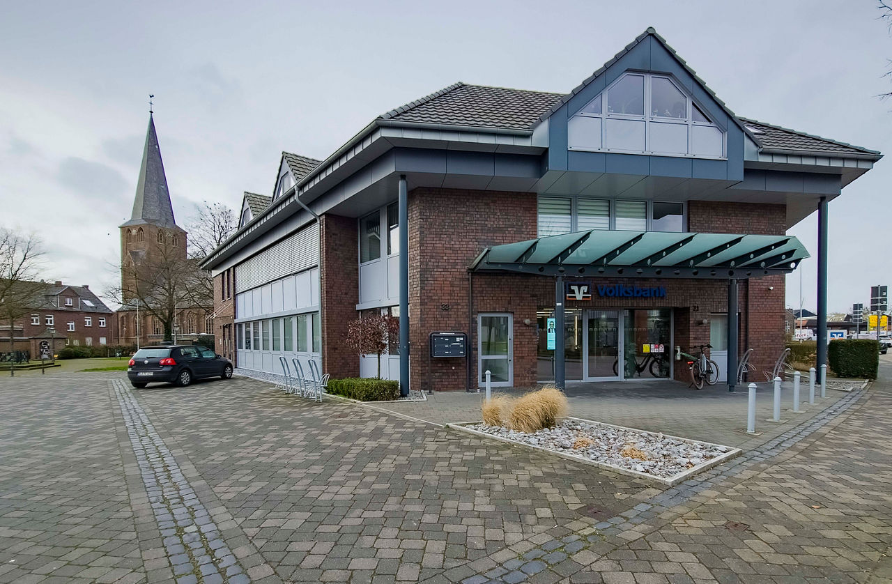 Geschäftsstelle Walbeck von außen sichtbar