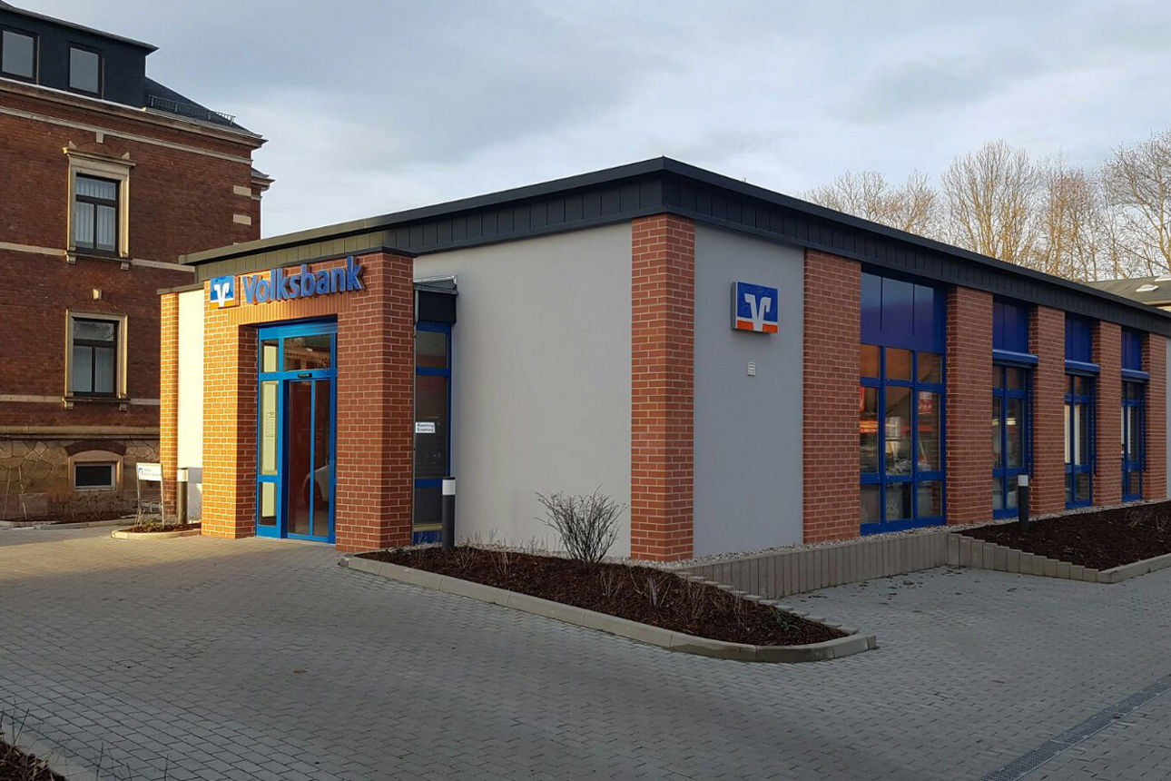 Aussenansicht Beratungszentrum Flöha
