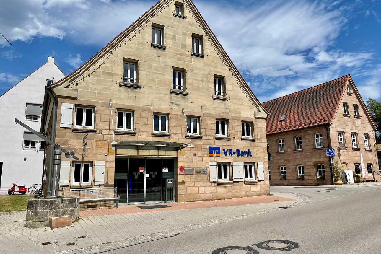 Außenansicht Geschäftsstelle Georgensgmünd