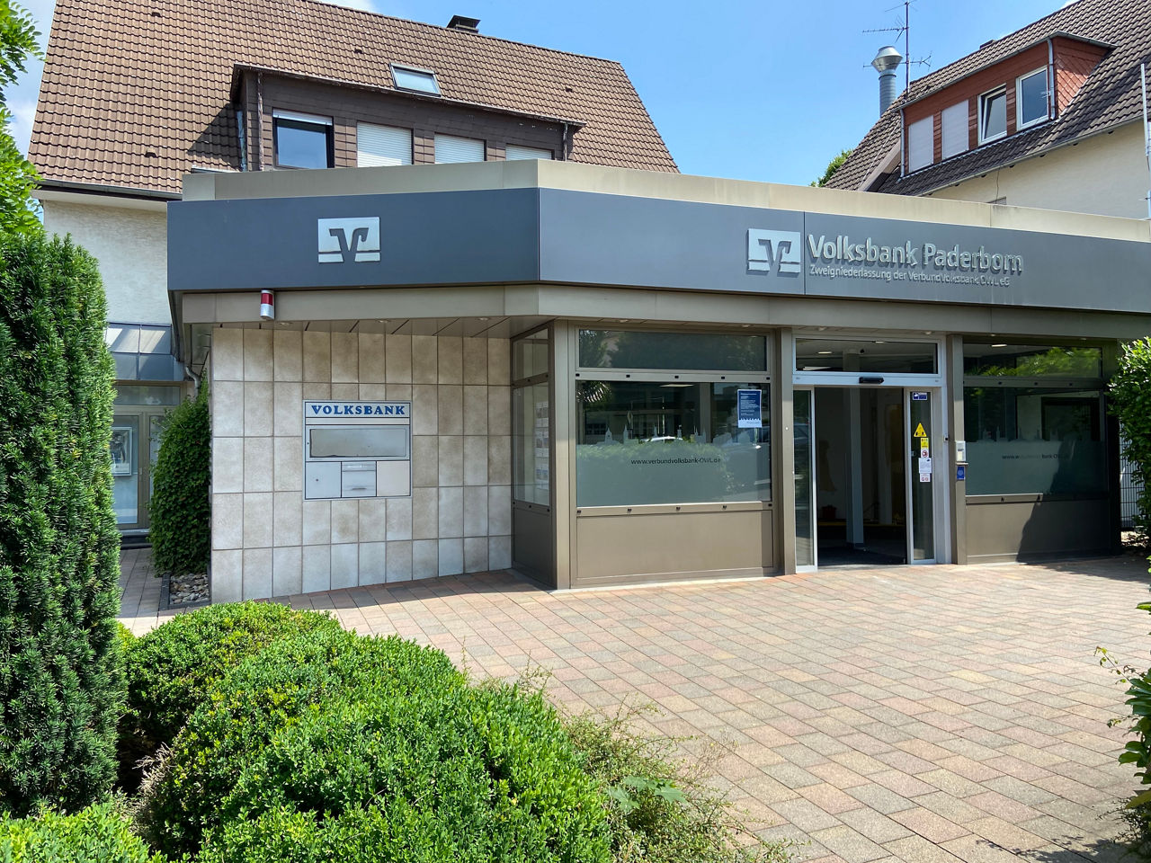 Außenansicht der Filiale Schöne Aussicht