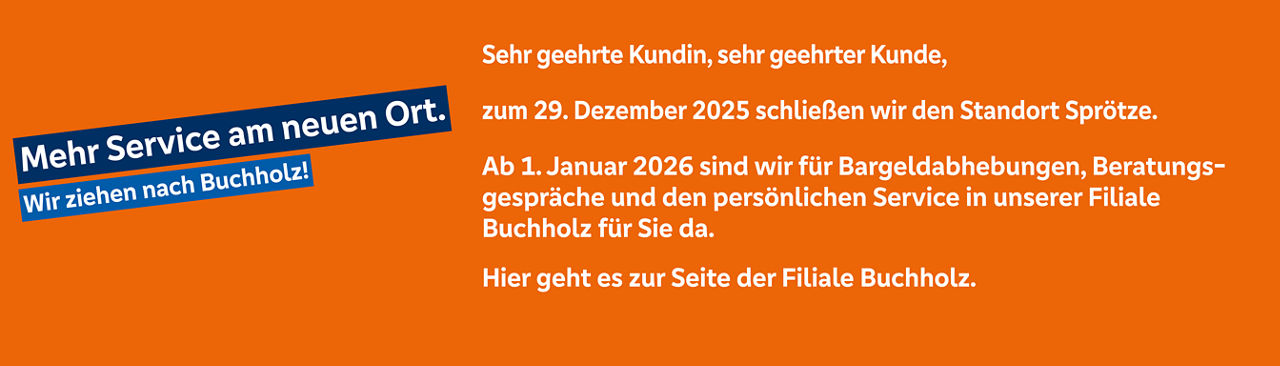 Filialschließung Sprötze