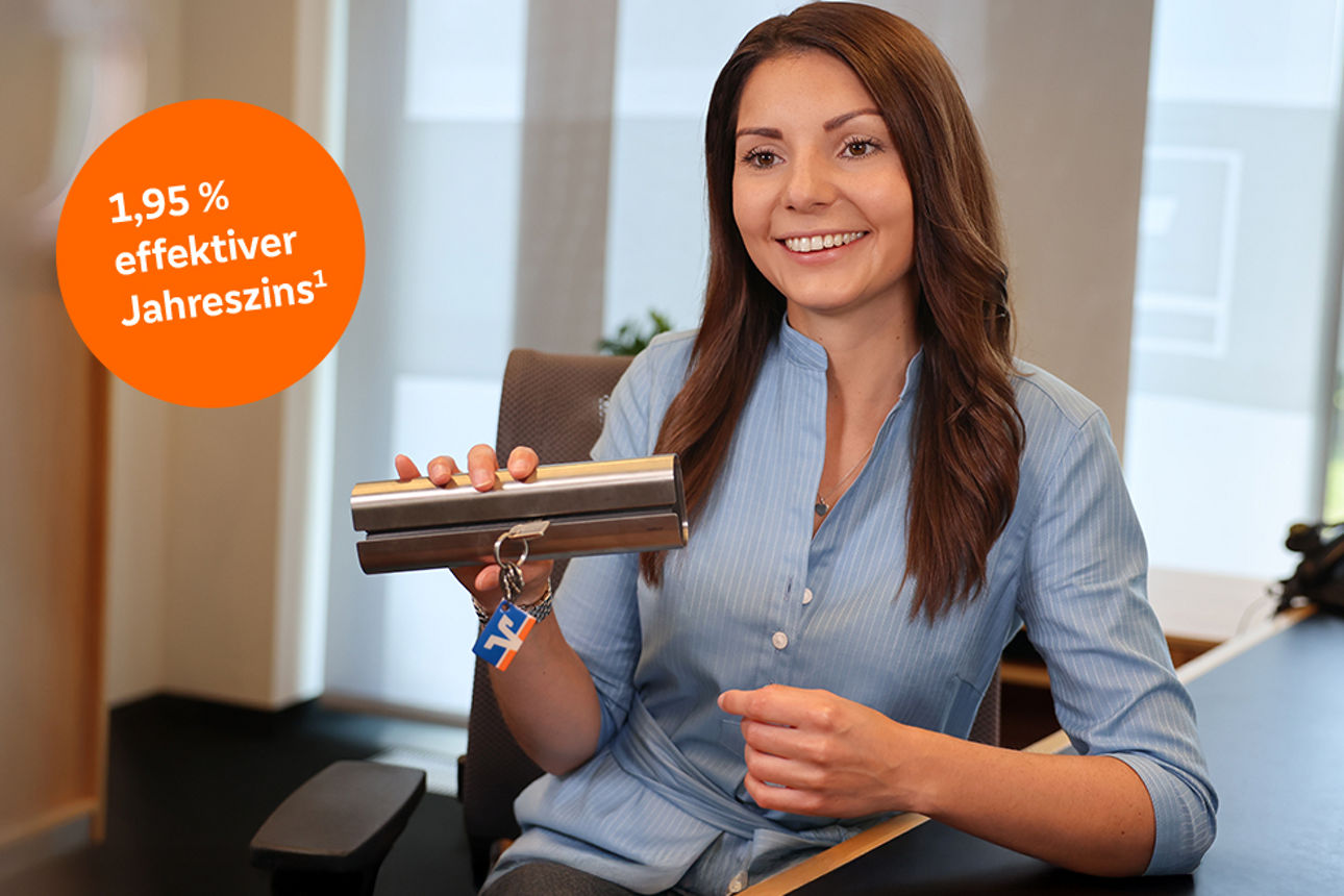 KeyVisual Finanzierungsvorsorge Frau Frank