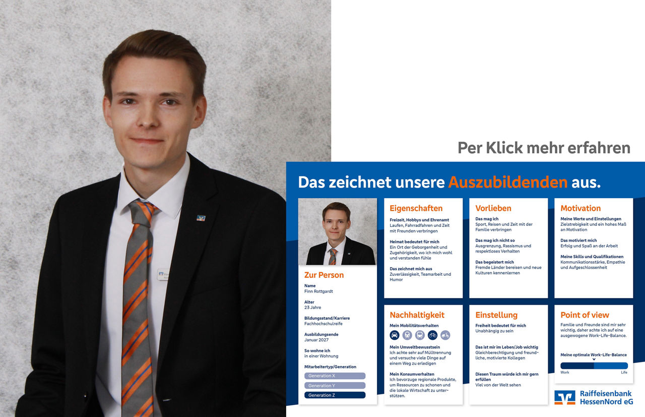 Finn Rottgardt mit seinem Azubi-Bogen