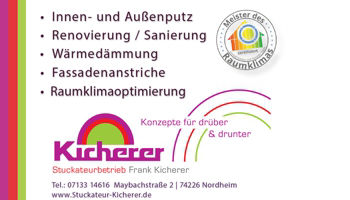 Logo Stuckateur Kicherer