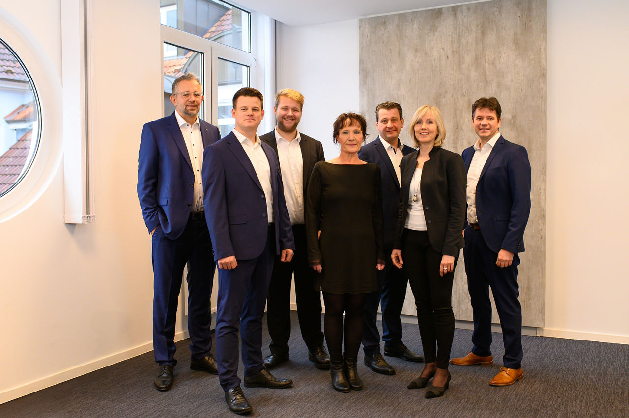 Firmenkundenberater Teambild