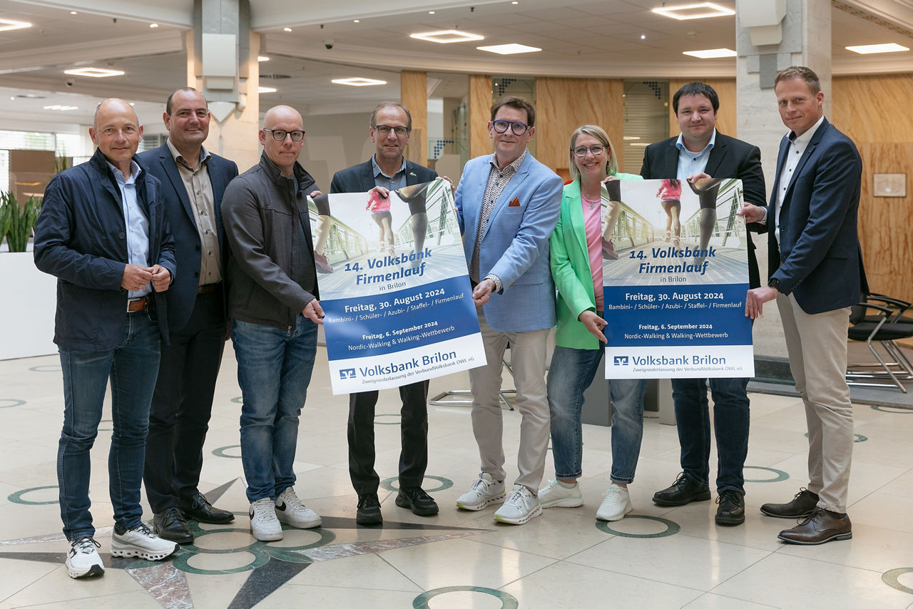 14. Auflage des Volksbank Firmenlaufs 