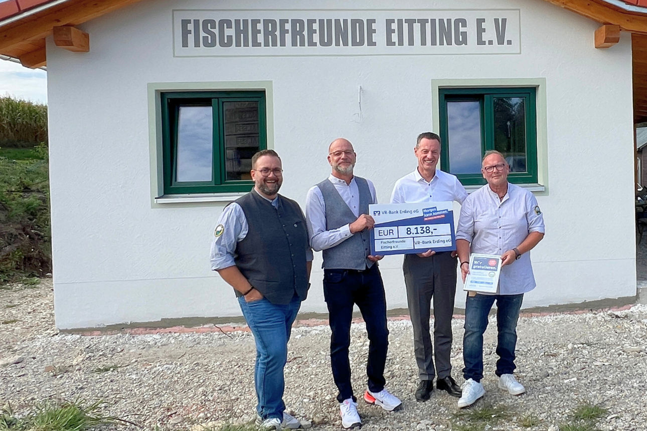 Erfolgreiches Crowdfunding der Fischerfreunde Eitting