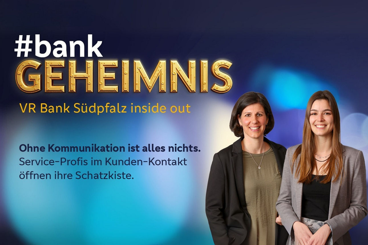 Das Motiv zu unserer Podcastfolge 7 zeigt Tina Schneider und Sonja Schmith zum Thema "Ohne Kommunikation ist alles nichts"