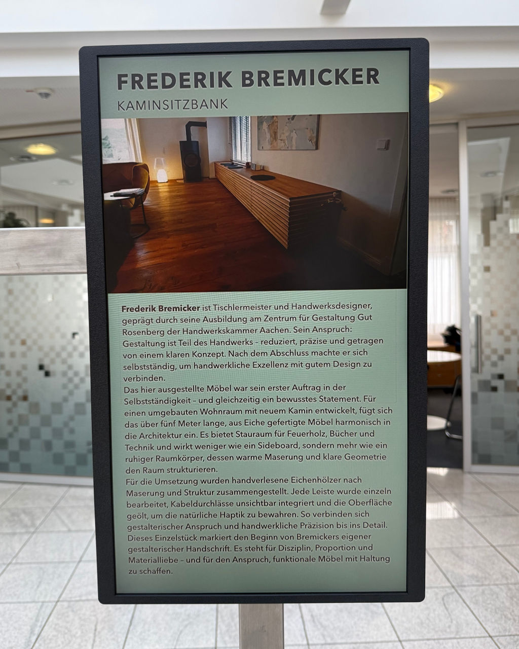 Design & Exklusivität – Herr Bremicker.