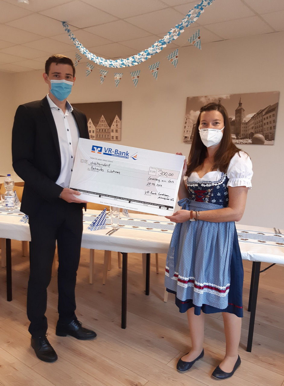 Es ist wieder „o´zapft“ im BRK Betreuten Wohnen in Landsberg