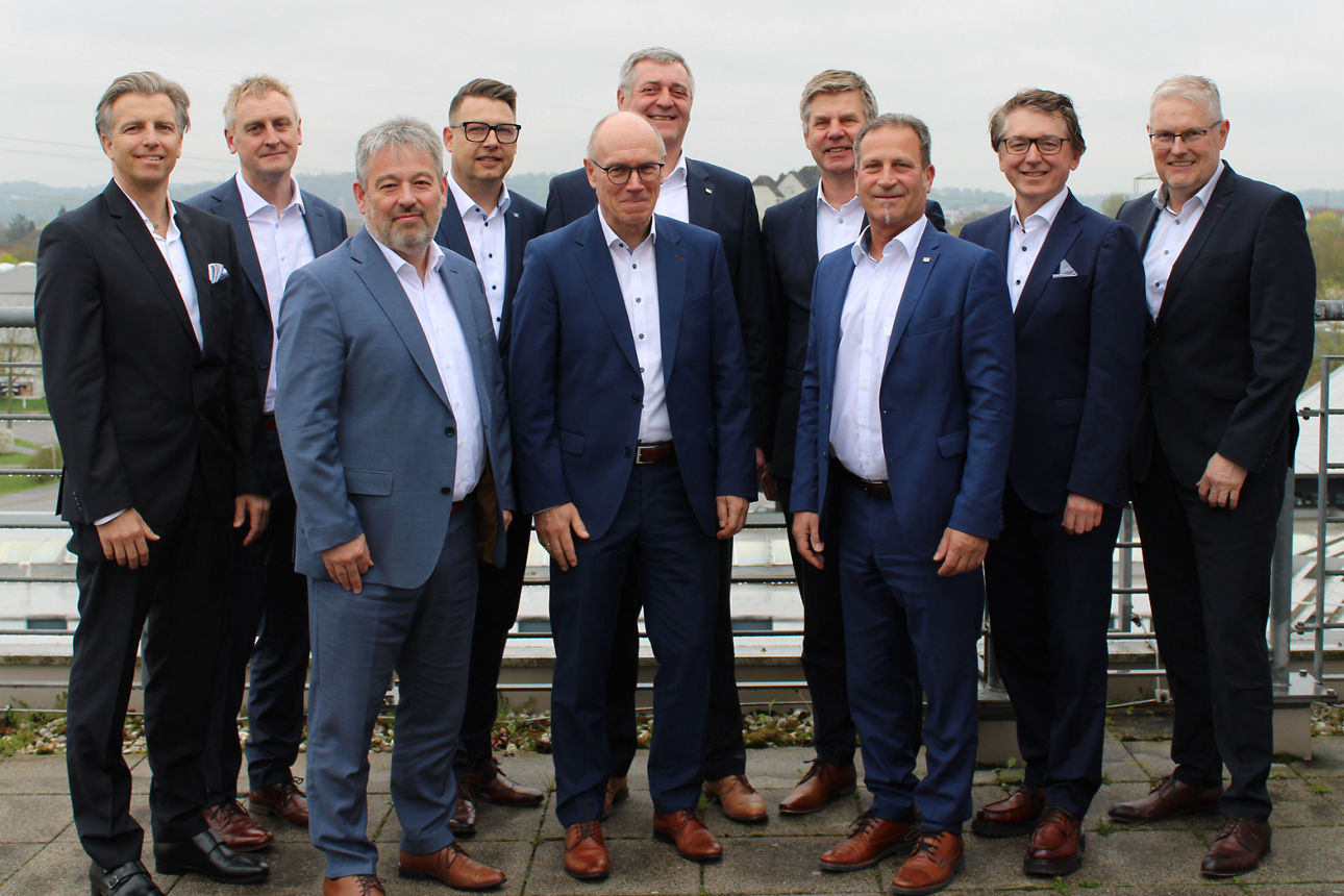 Die Vorstände der Volks- und Raifeisenbanken in Stadt und Landkreis Landshut.