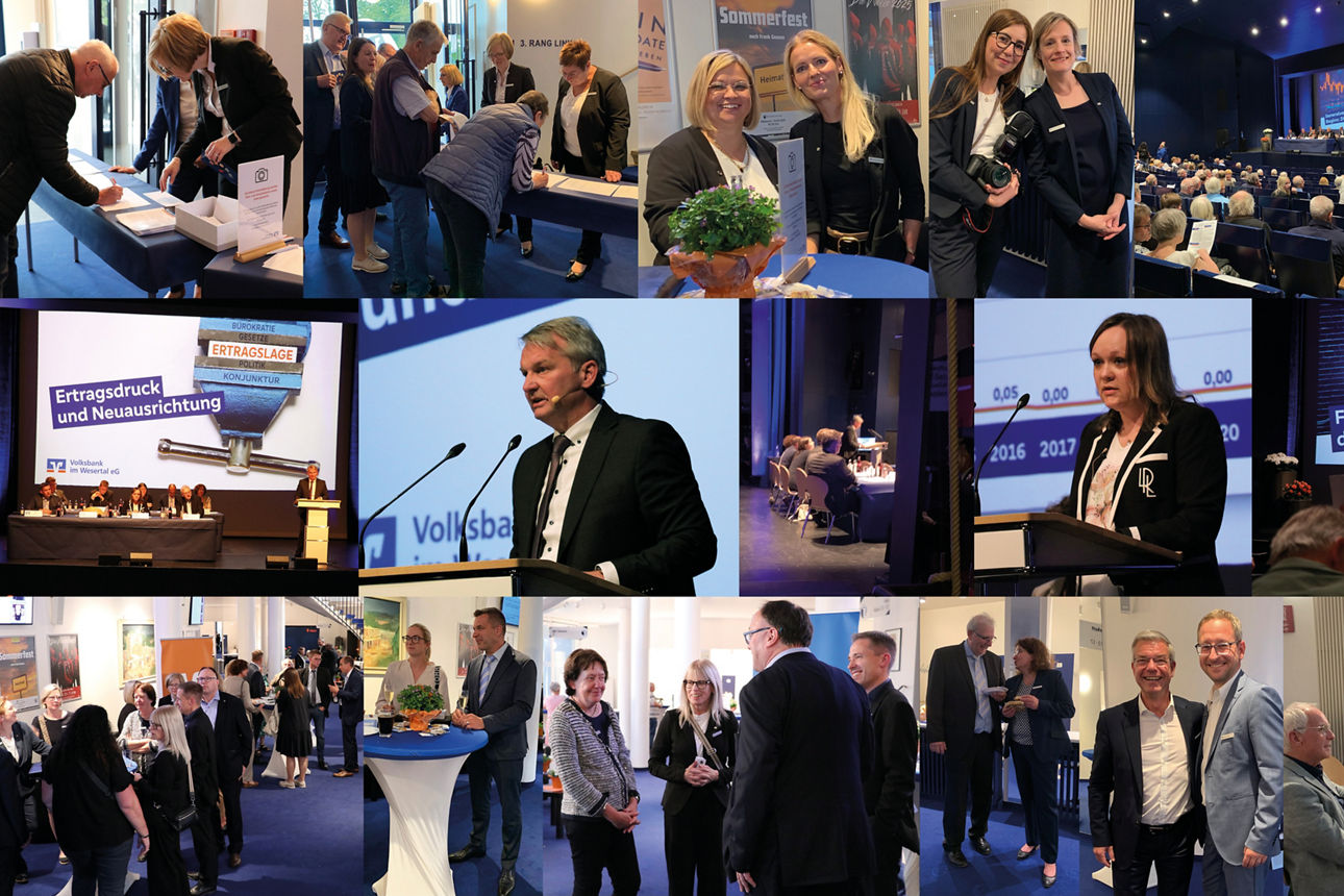 Fotocollage der Generalversammlung 2025
