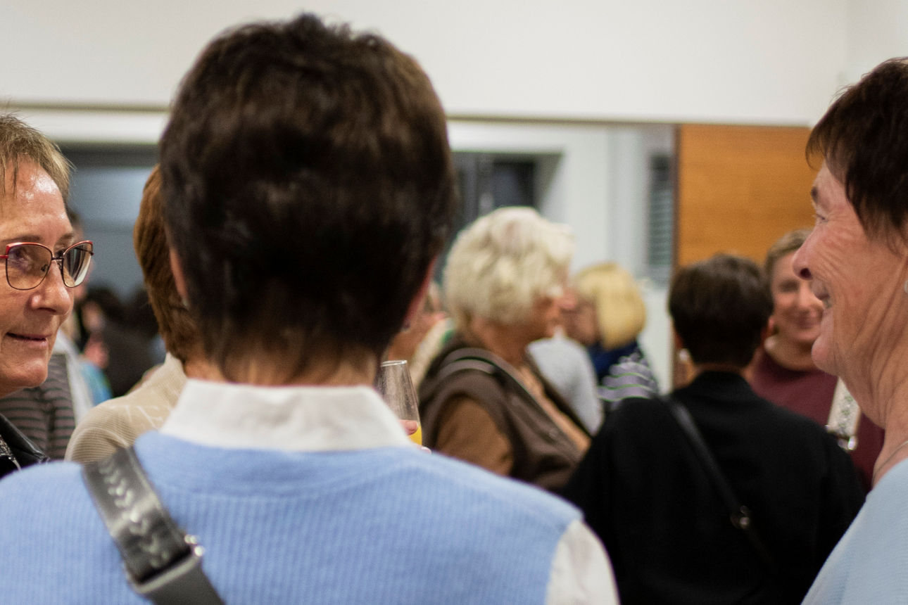 Unsere Besucher vor dem Start des Programms