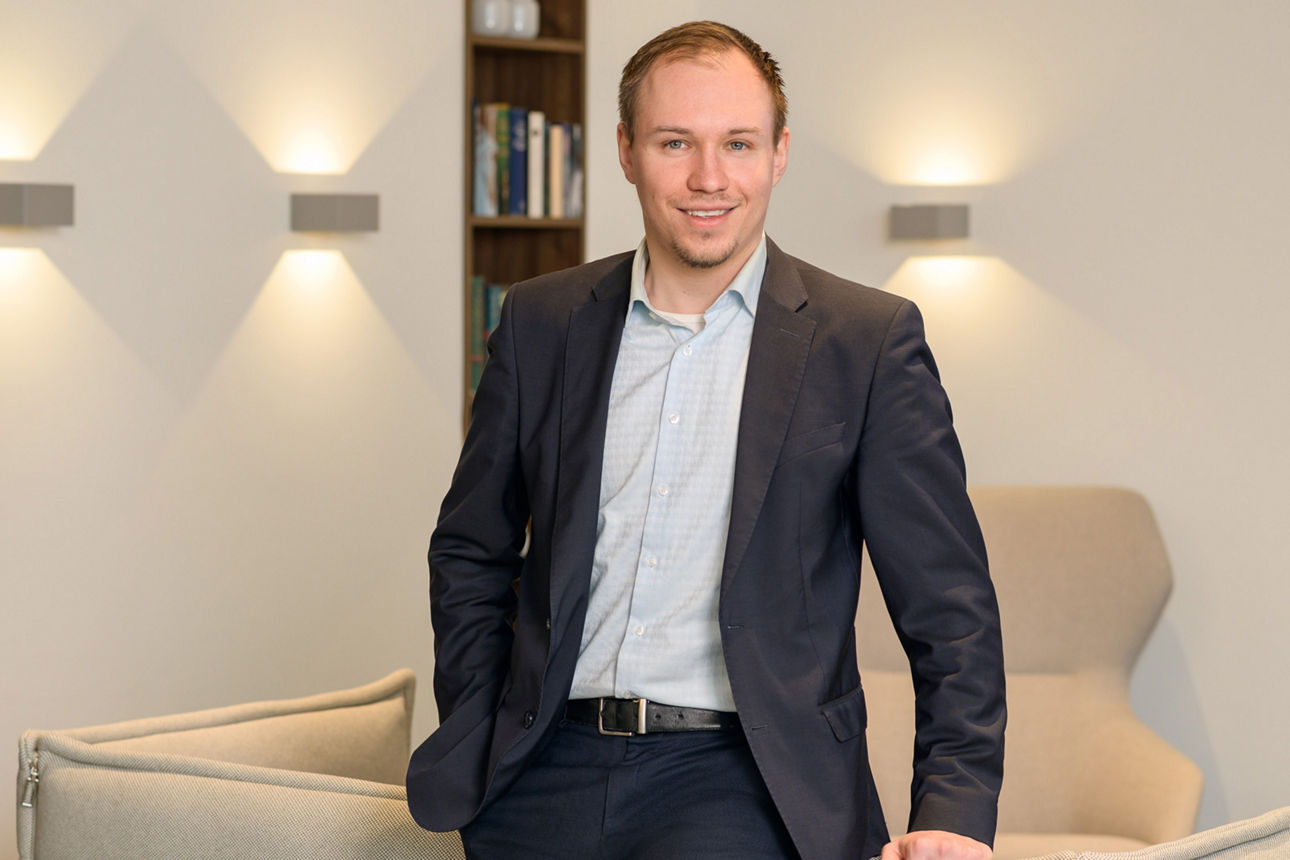 Unser Mitarbeiter Fabian Fritz.