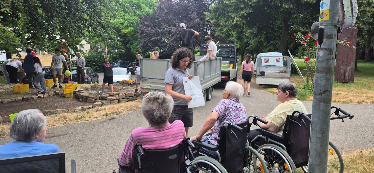 Besuch der Senior:innen 