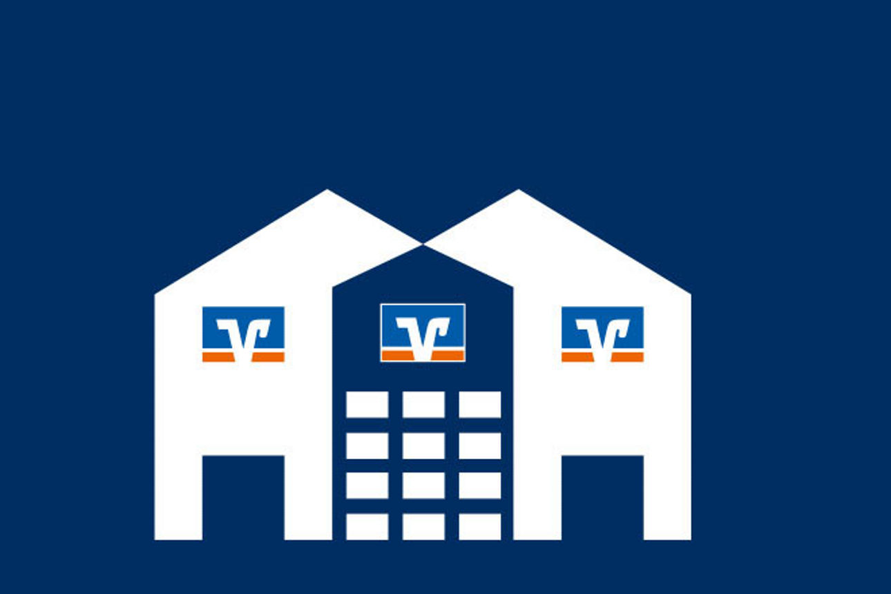 Darstellung einer Fusion zweier Banken