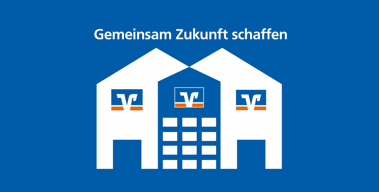 Die zwei Häuser der Fusionspartner zu einem verschmelzt