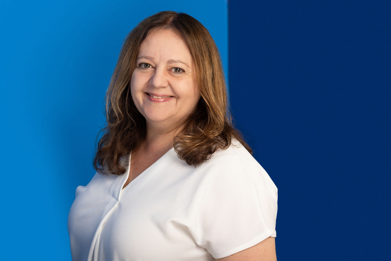 Servicemitarbeiterin Carmen Günther