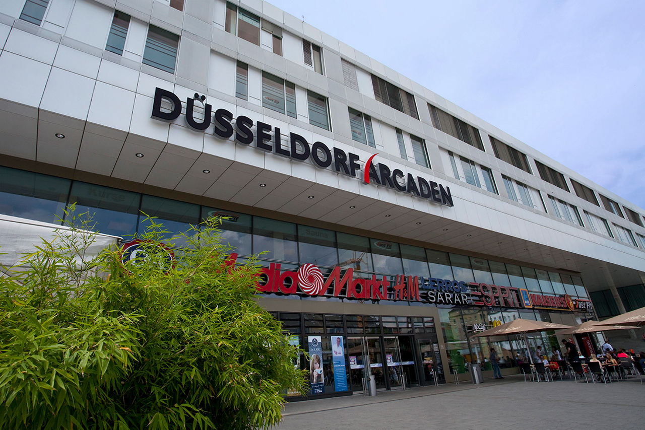 Unser Geldautomat in den Düsseldorf Arcaden