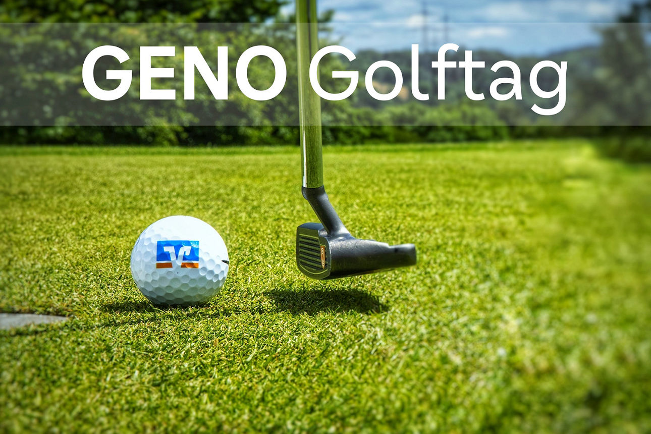 VR Golfball mit Schläger