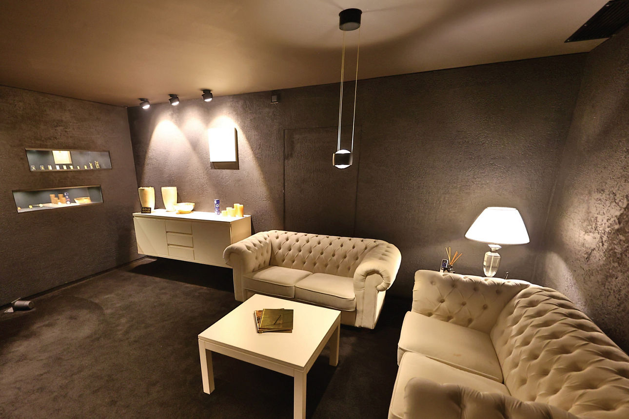 Goldlounge in der Raiffeisen Bank in Krumbach