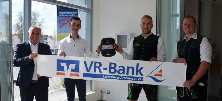 Ein Defibrillator für Schwabhausen