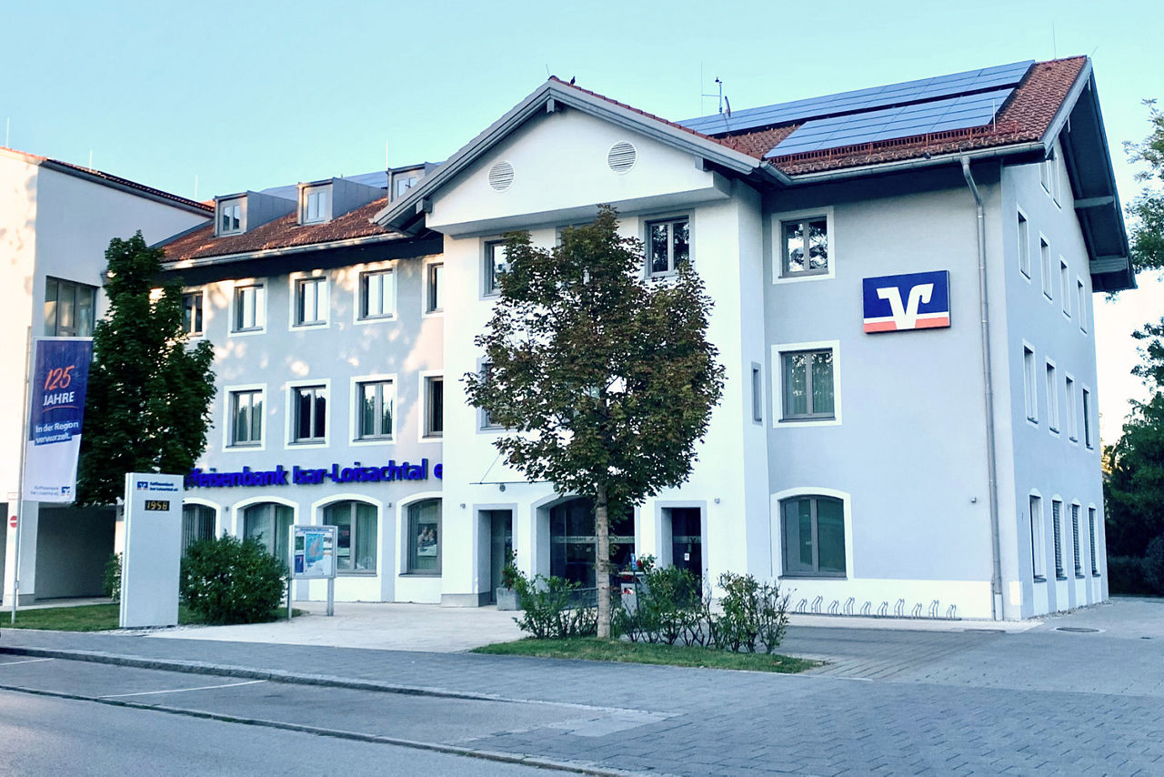 Geschäftsstelle Wolfratshausen von außen