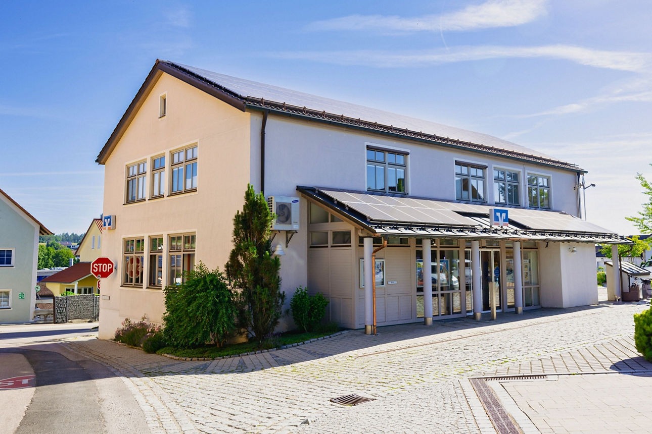 Aussenansicht des Gebäudes einer Geschäftsstelle