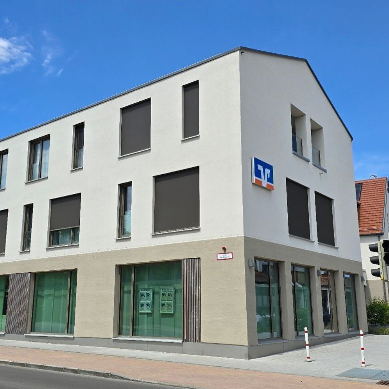 Aussenansicht des Gebäudes einer Geschäftsstelle