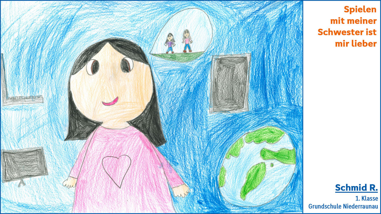 Spieln mit meiner Schwester ist mir lieber