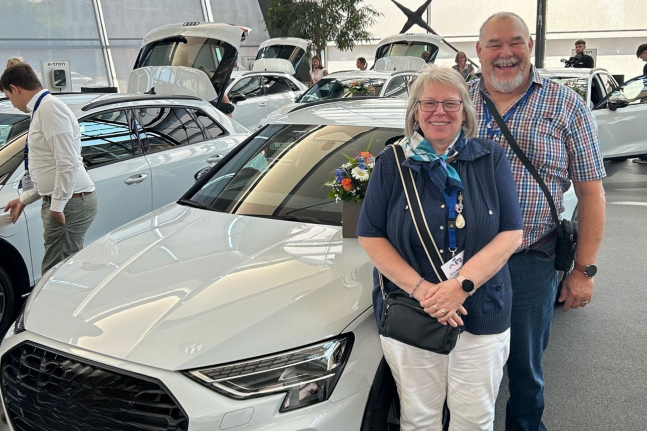 Die glücklichen GewinnSparer mit Audi