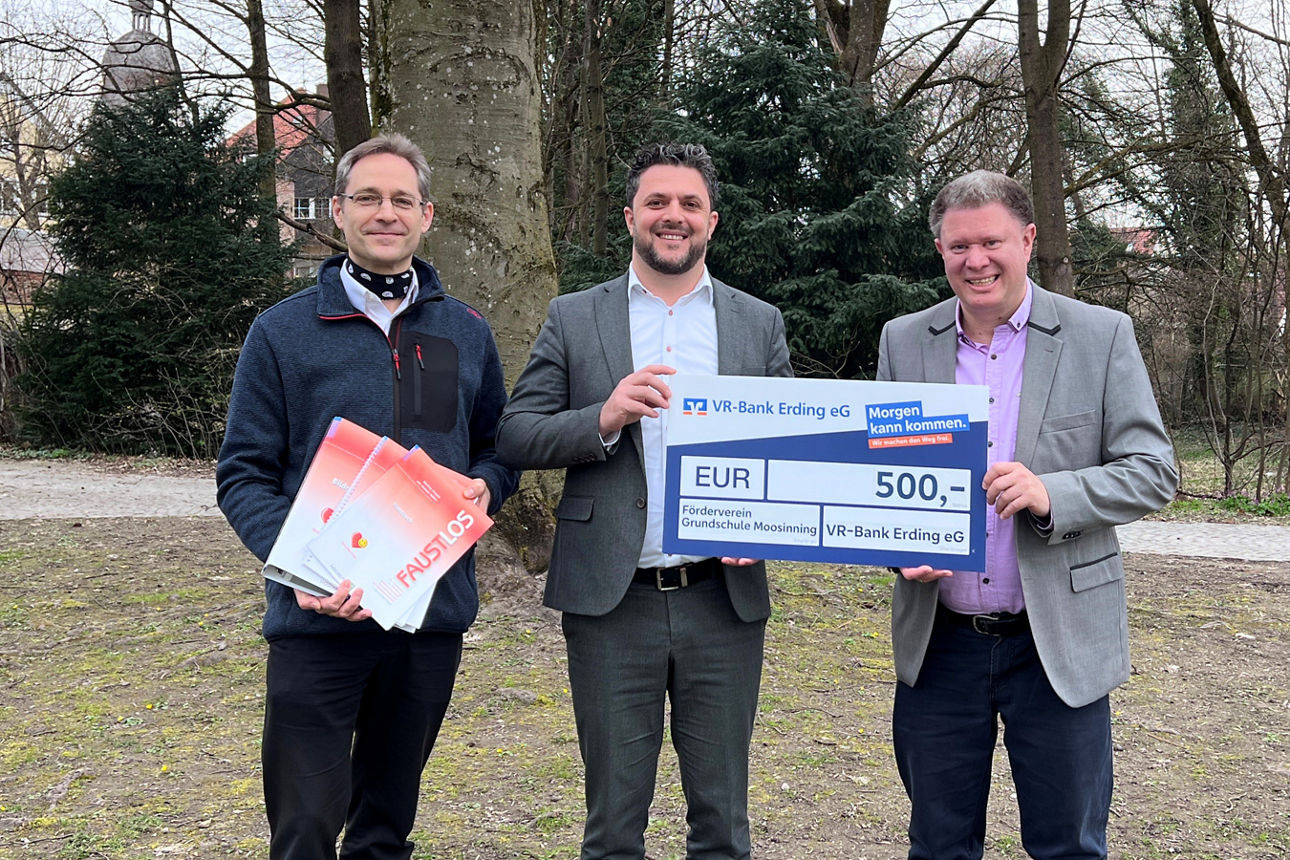 Spendensumme 2025 der VR-Bank Erding eG