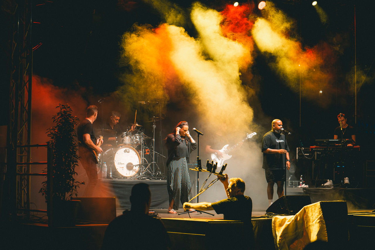 Die NIGHTLIVE-BAND bei der GENO-Night