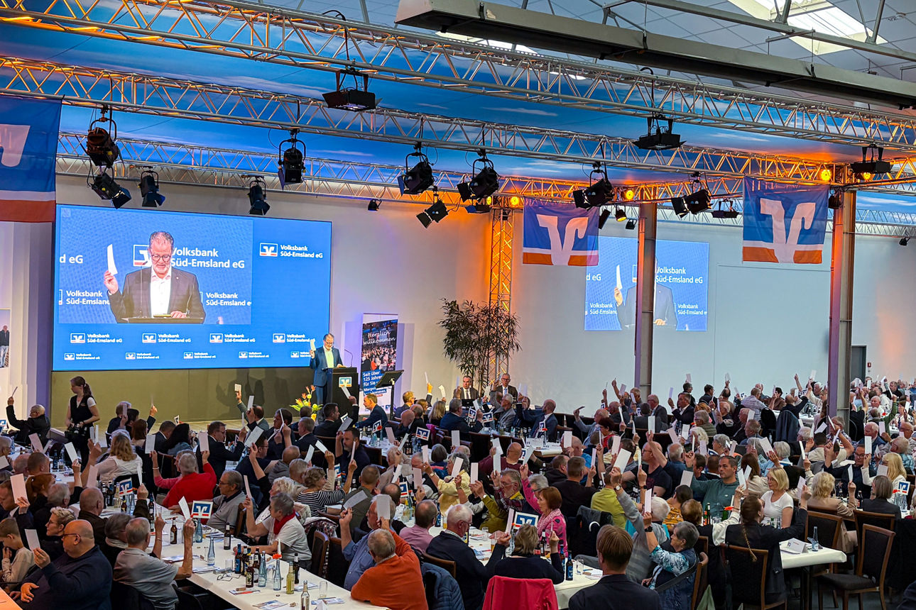 Abstimmnug auf der Generalversammlung
