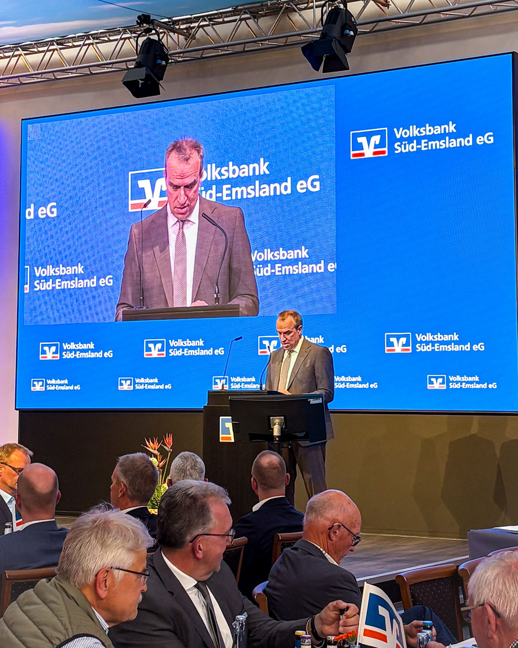 Vortrag von Vorstandmitglied Norbert Focks
