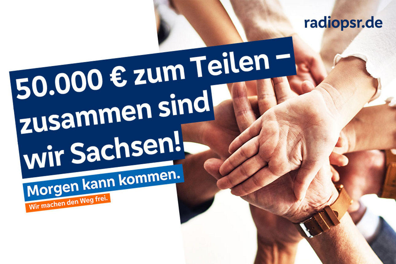 Bild 50.000 Euro zum Teilen