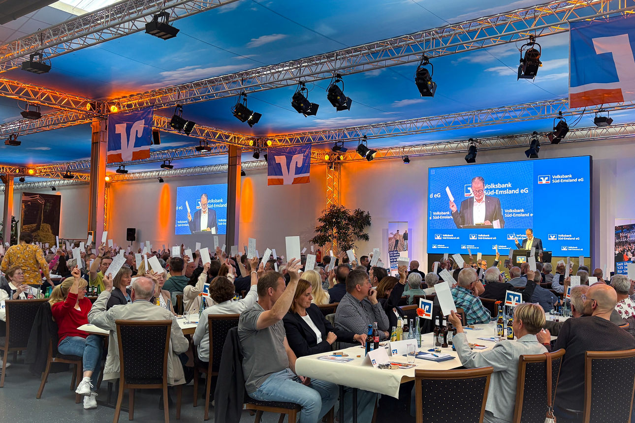Generalversammlung 2026 Gäste und Aufsichtsratsvorsitzender