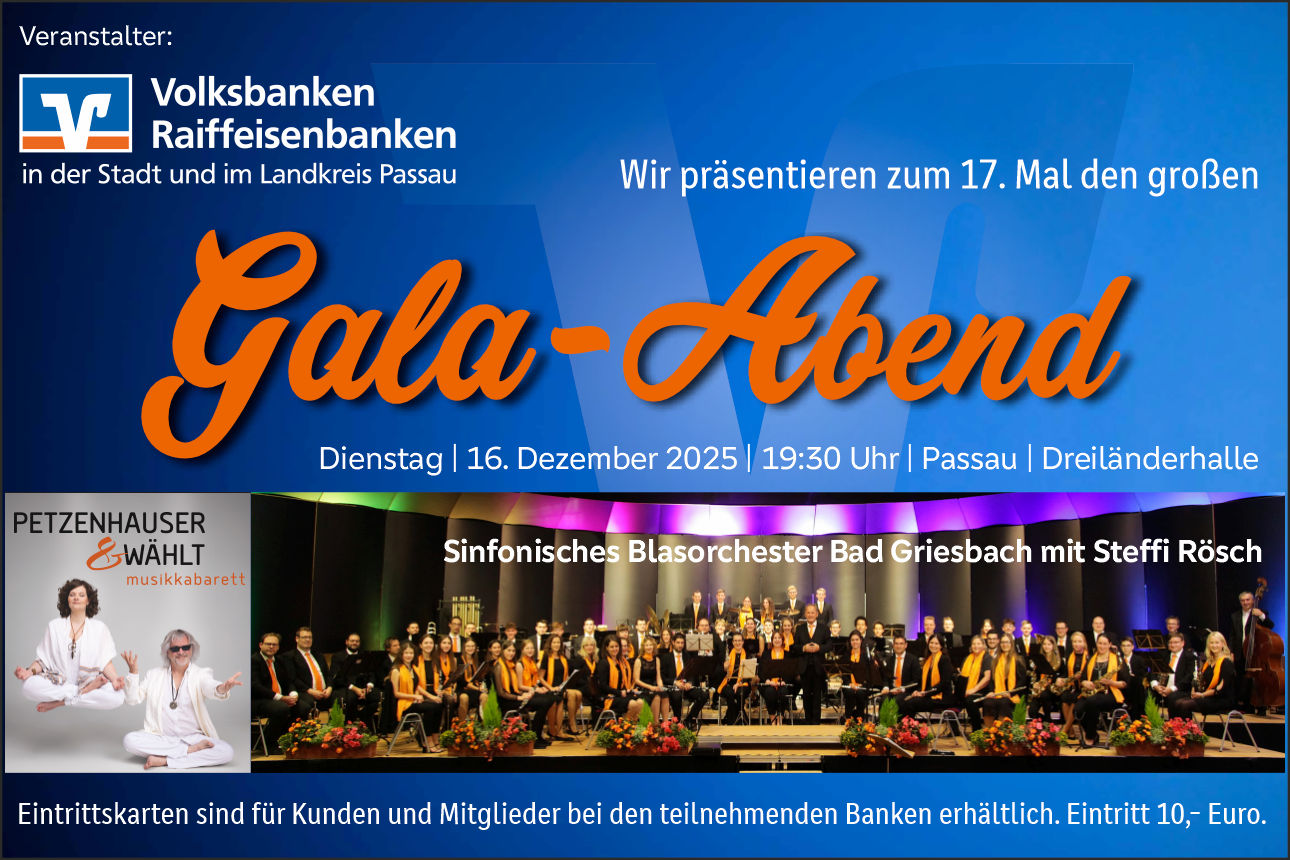 Plakat Gala-Abend