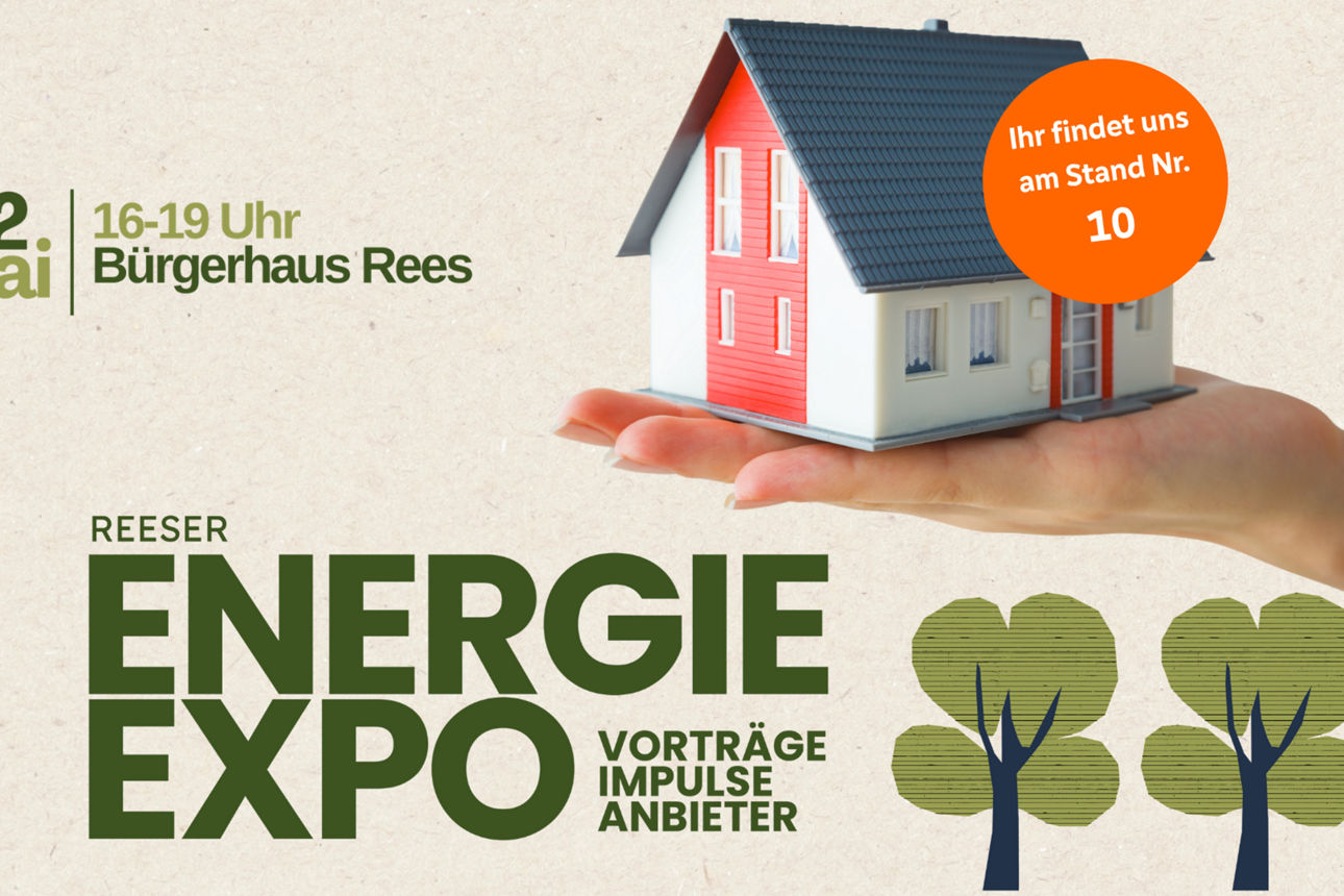 Werbeplakat Energie Expo Rees 2026