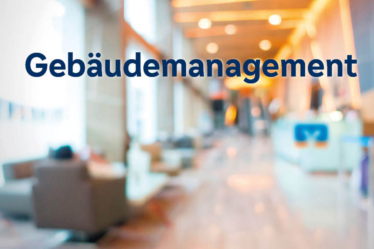 Verschwommener Hintergrund in einen Serviceraum für Kundinnen und Kunden