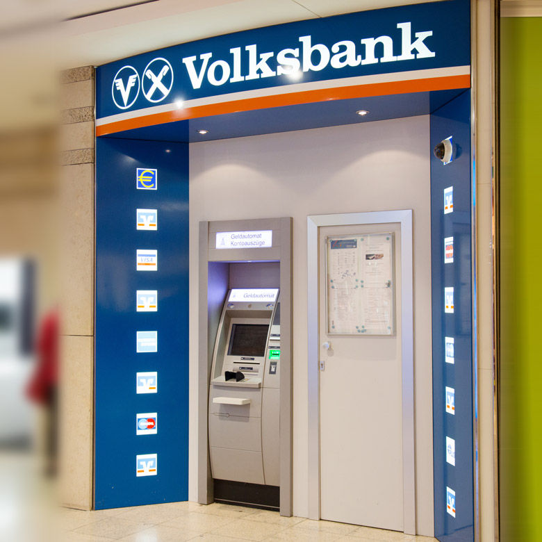Geldautomat der VR Bank Dreieich-Offenbach eG