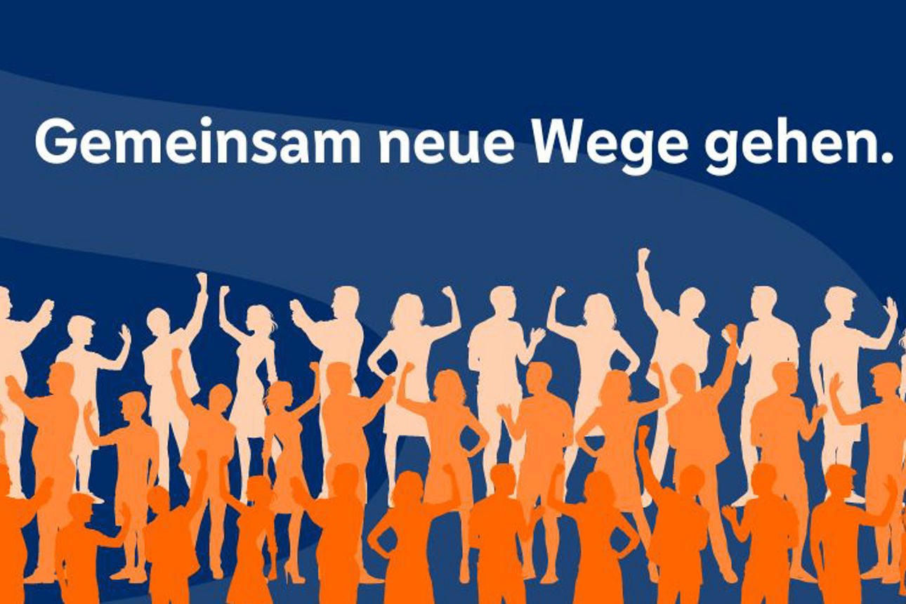Gemeinsam neue Wege gehen.